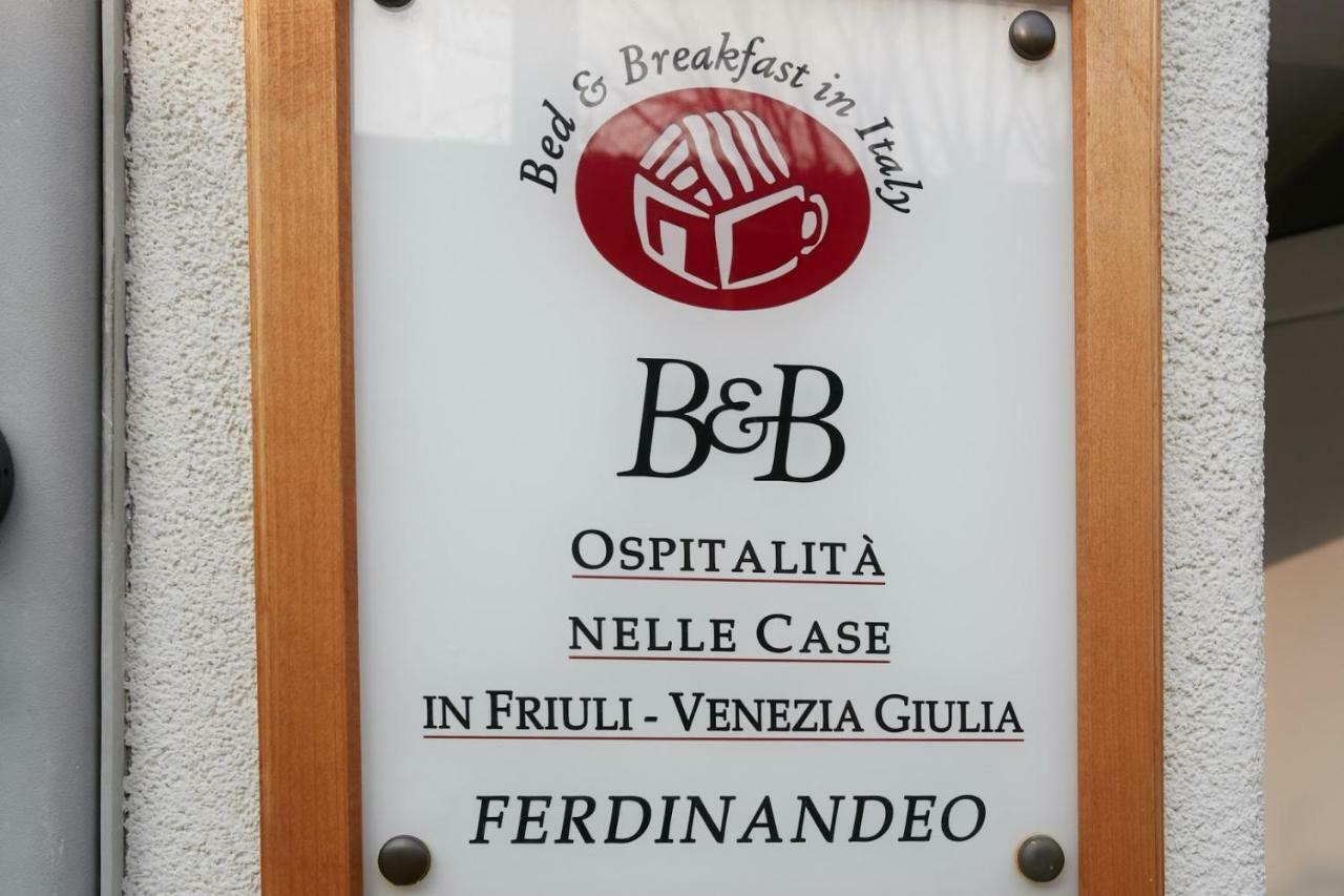B&B Al Ferdinandeo Трієст Екстер'єр фото